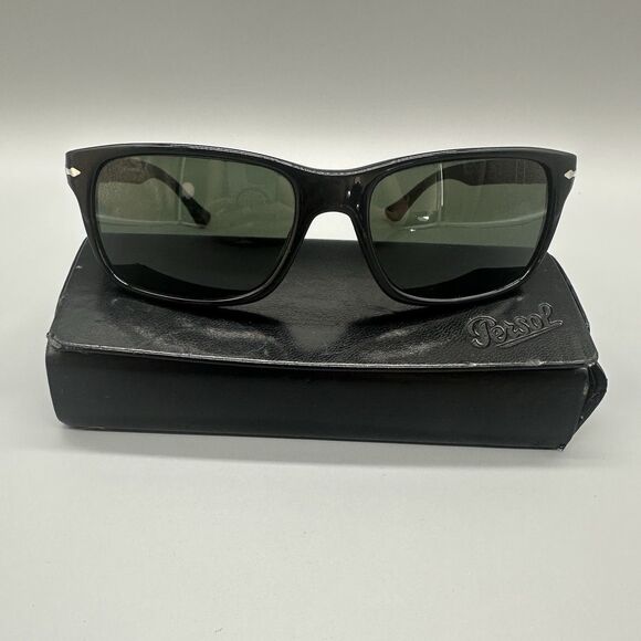 Persol 3048-S 95/31 58-19-145 3N Men's Sunglasses Made In Italy W/ Hard Case - Picture 1 of 14